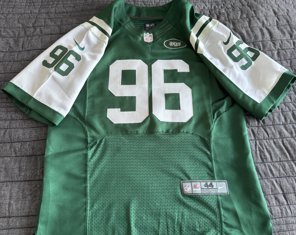 Muhammad Wilkerson NFL New York Jets #96 Jersey Green Men's Size 44 Large